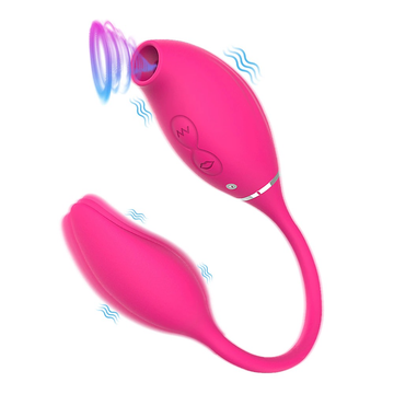 Clitoral Sucking Vibrator With Vibrating Egg / G-spot & Nipples Stimulator / Sex Toys For Women - EVE's SECRETS